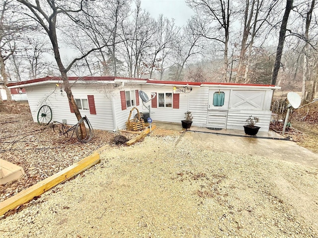 view of manufactured / mobile home