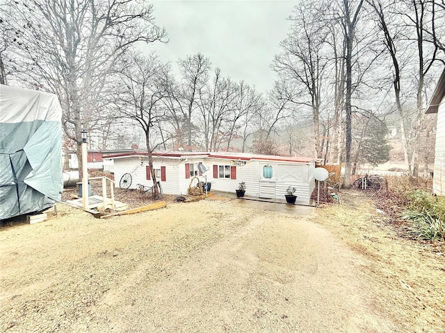 view of manufactured / mobile home