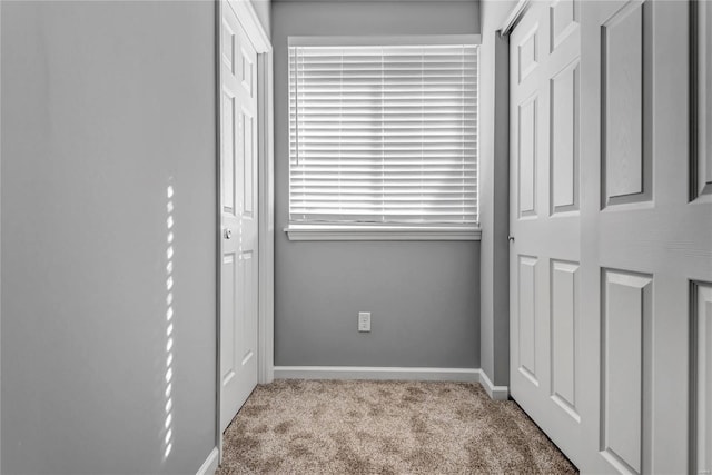 interior space with light carpet