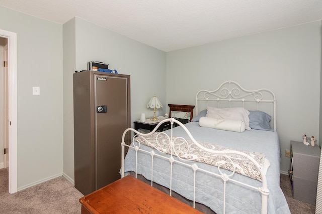 bedroom featuring carpet flooring