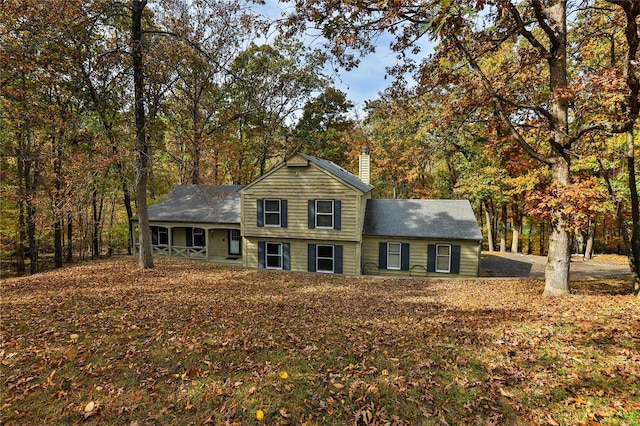 view of front of house