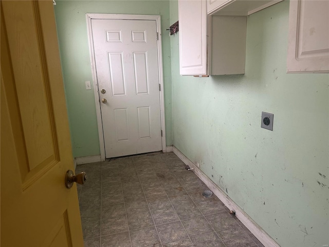 laundry room featuring hookup for an electric dryer