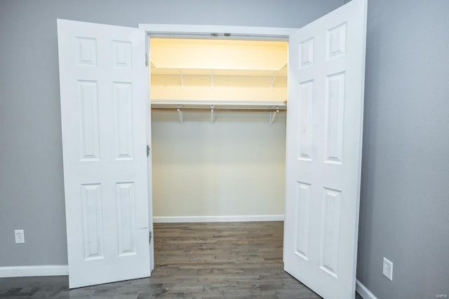 view of closet