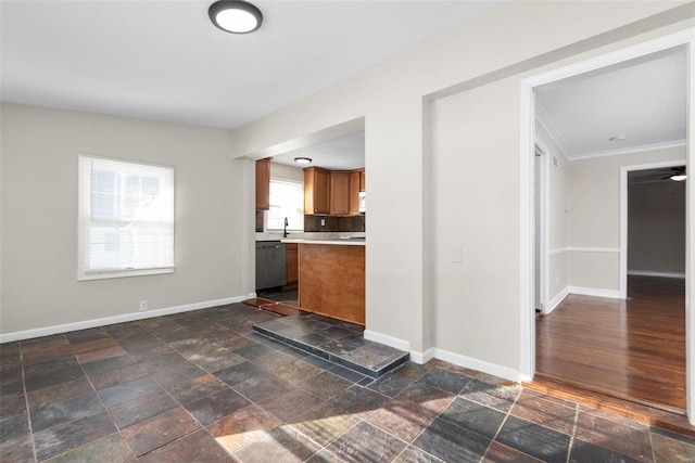 kitchen featuring sink and dishwasher