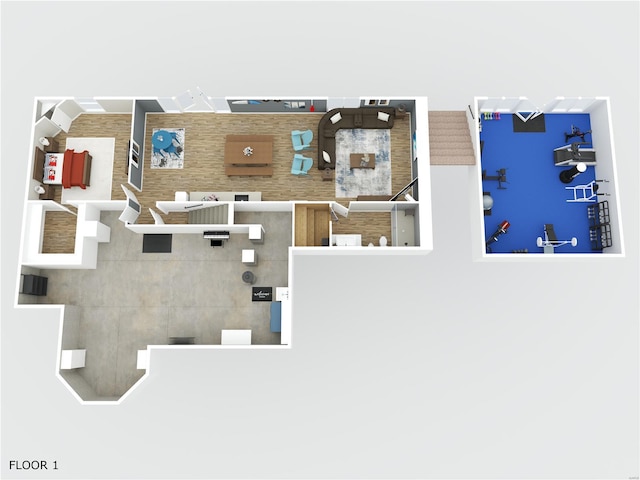 view of layout