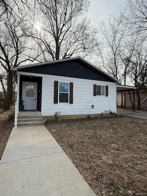 view of front of house