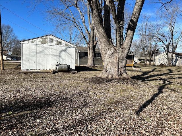 view of side of property