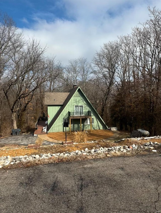 view of bungalow