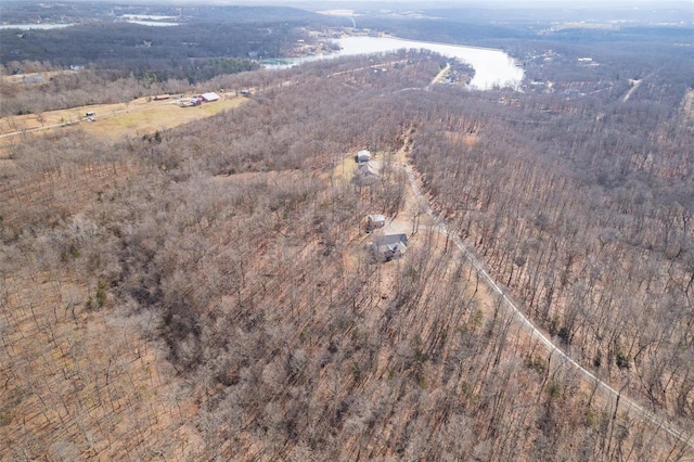 bird's eye view featuring a rural view