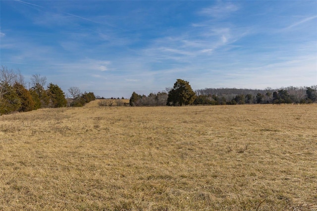 view of nature featuring a rural view