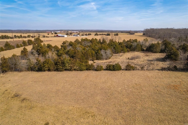 view of nature featuring a rural view