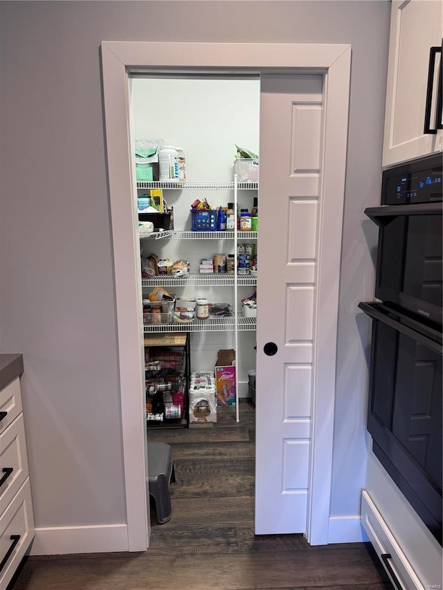 view of pantry