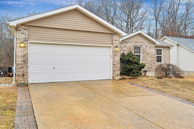 ranch-style house with a garage