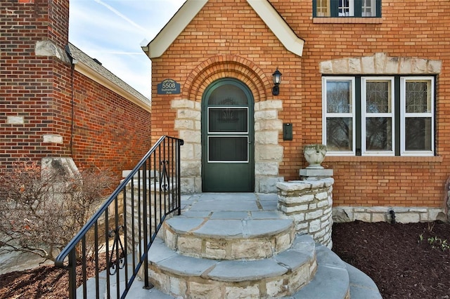 view of entrance to property