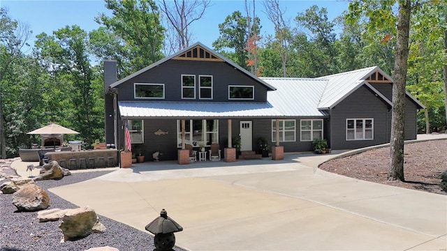 view of rear view of house