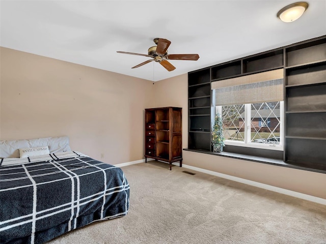 unfurnished bedroom featuring carpet floors