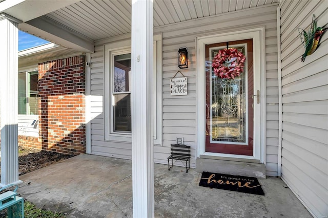 view of property entrance