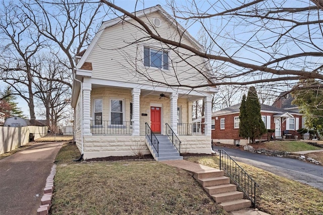 view of bungalow