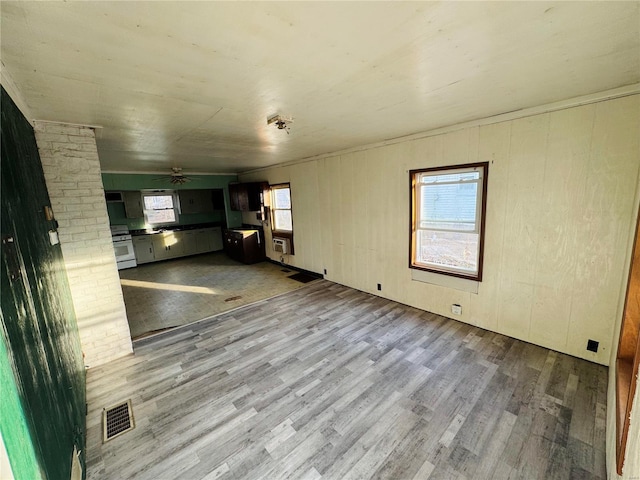 interior space featuring light wood-type flooring