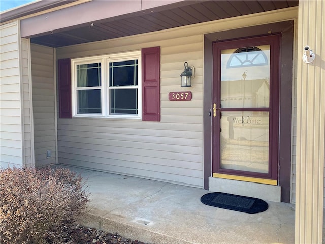 view of property entrance