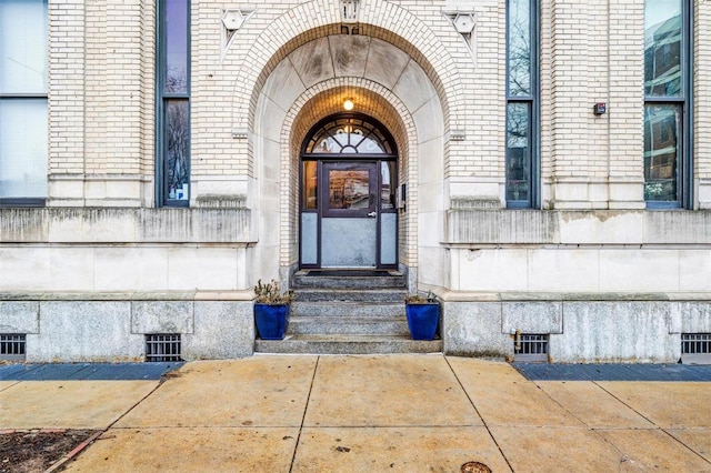 view of entrance to property