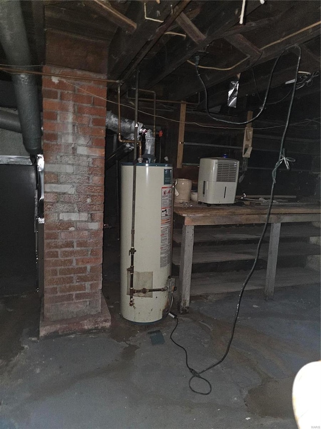 utilities featuring water heater