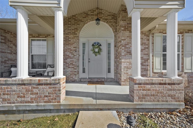 view of entrance to property