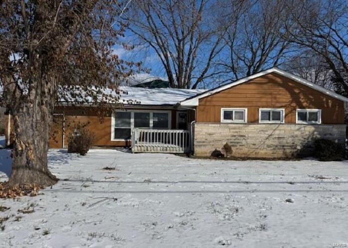 view of ranch-style house