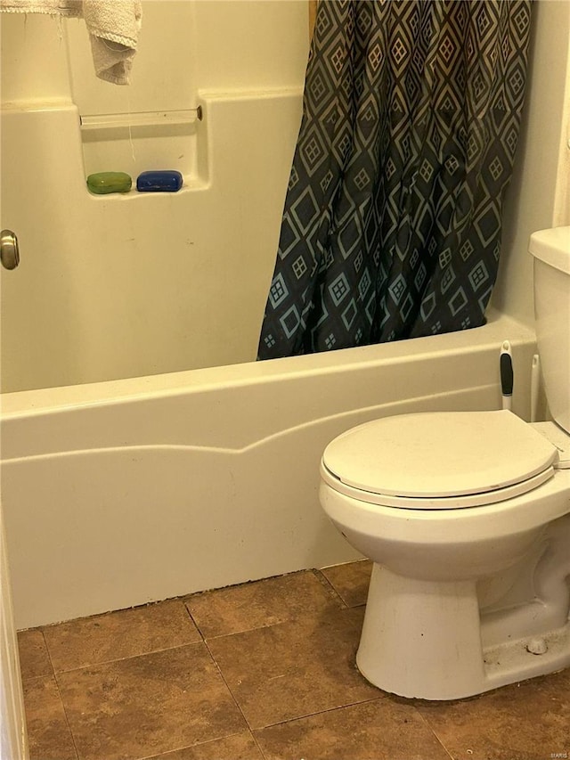 bathroom featuring toilet