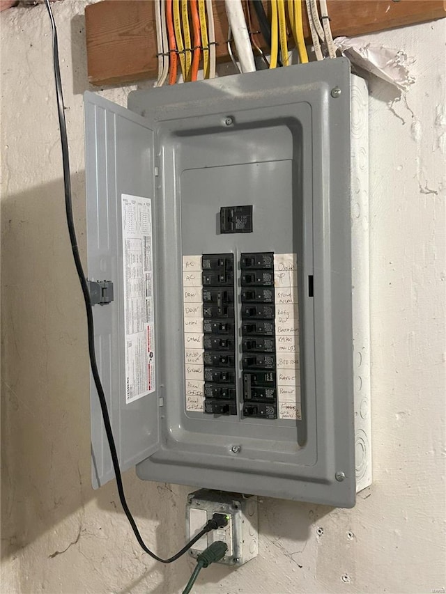 utilities with electric panel