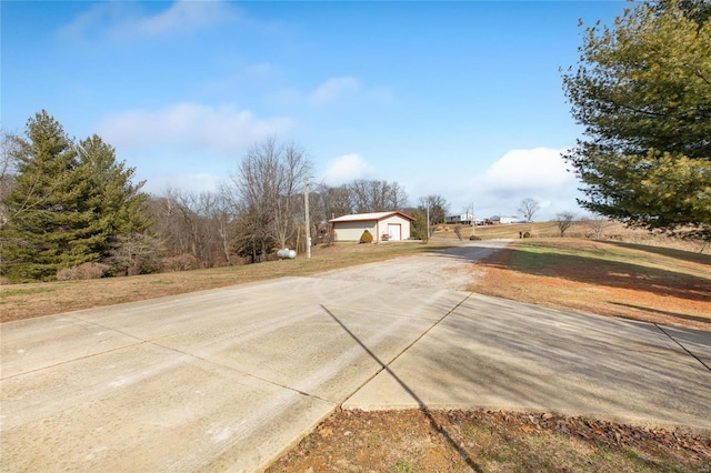 view of road