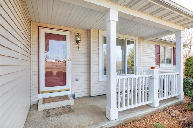 view of property entrance