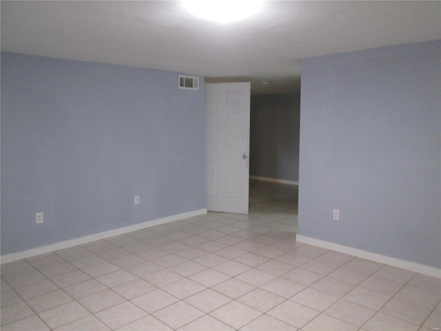 view of tiled empty room