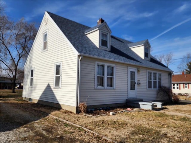 view of back of property