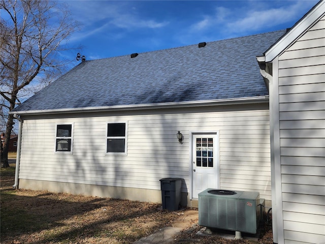 exterior space with central AC unit