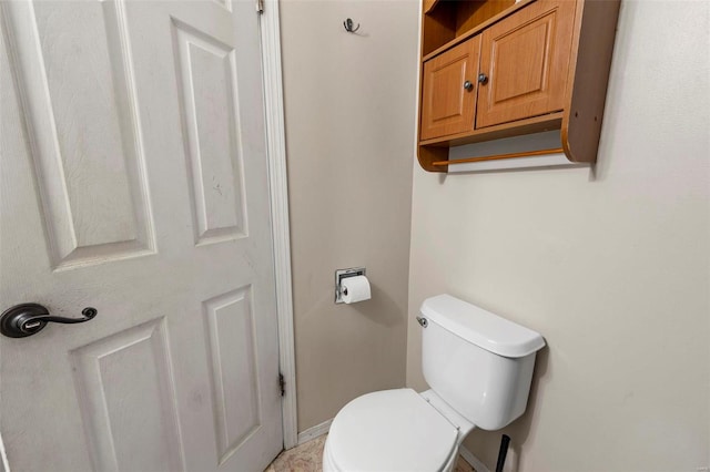 bathroom with toilet