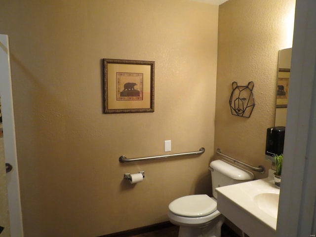 bathroom with toilet