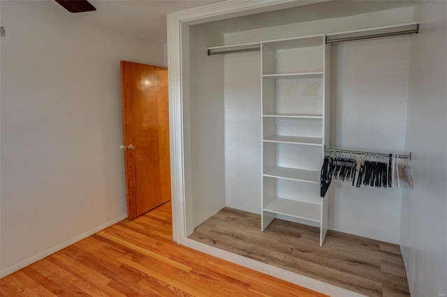 view of closet