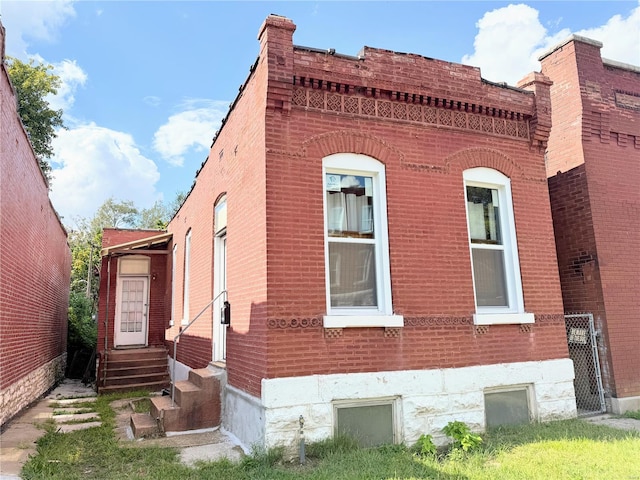 view of side of property