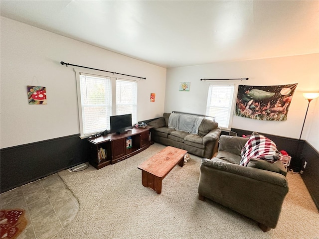 view of living room