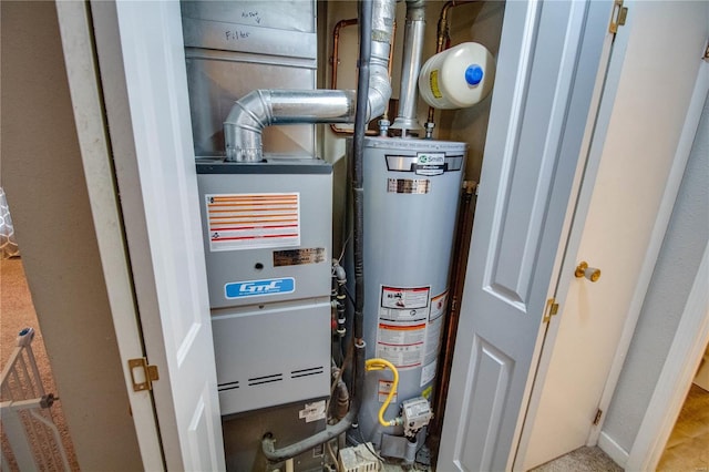 utilities with gas water heater