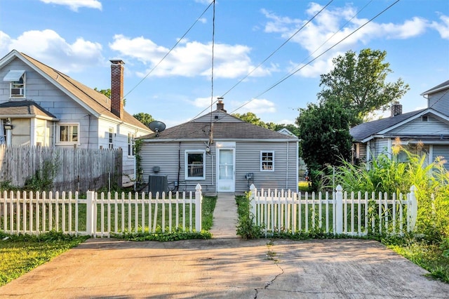 view of bungalow