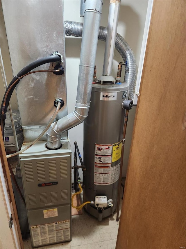 utilities with gas water heater