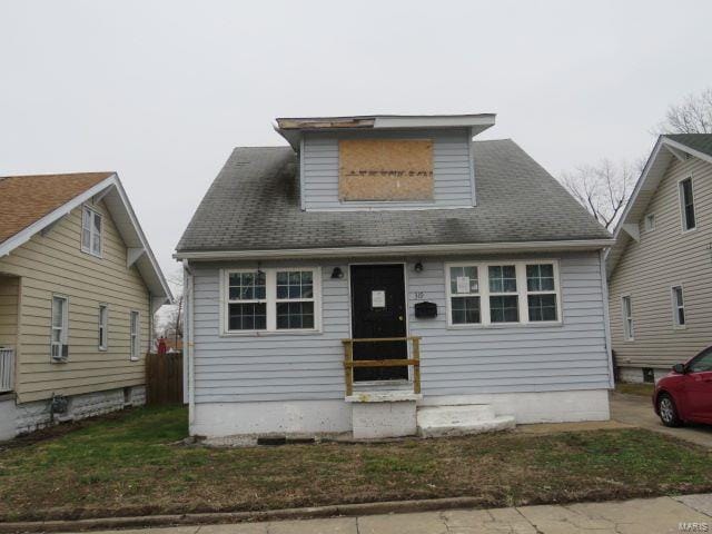 view of bungalow-style home