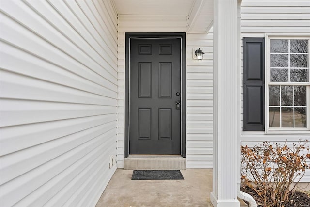 view of property entrance