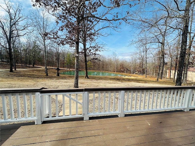 view of deck