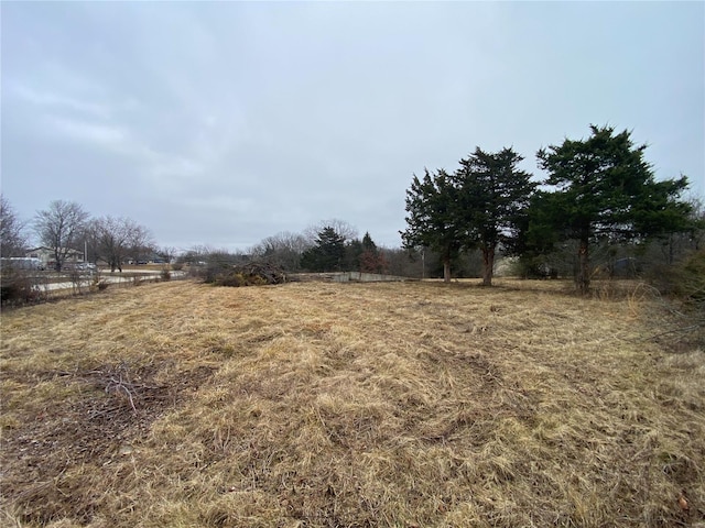 exterior space with a rural view