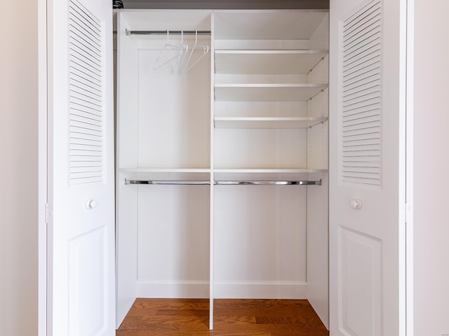 view of closet