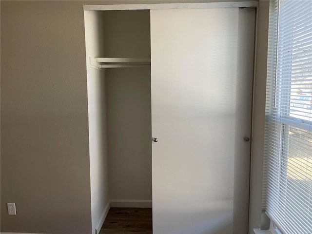 view of closet