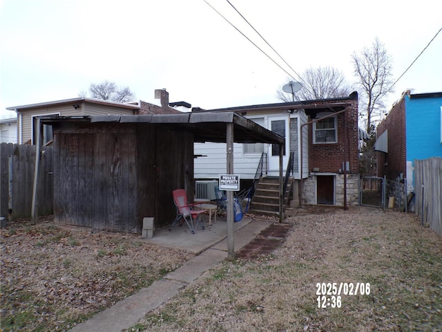 view of rear view of house